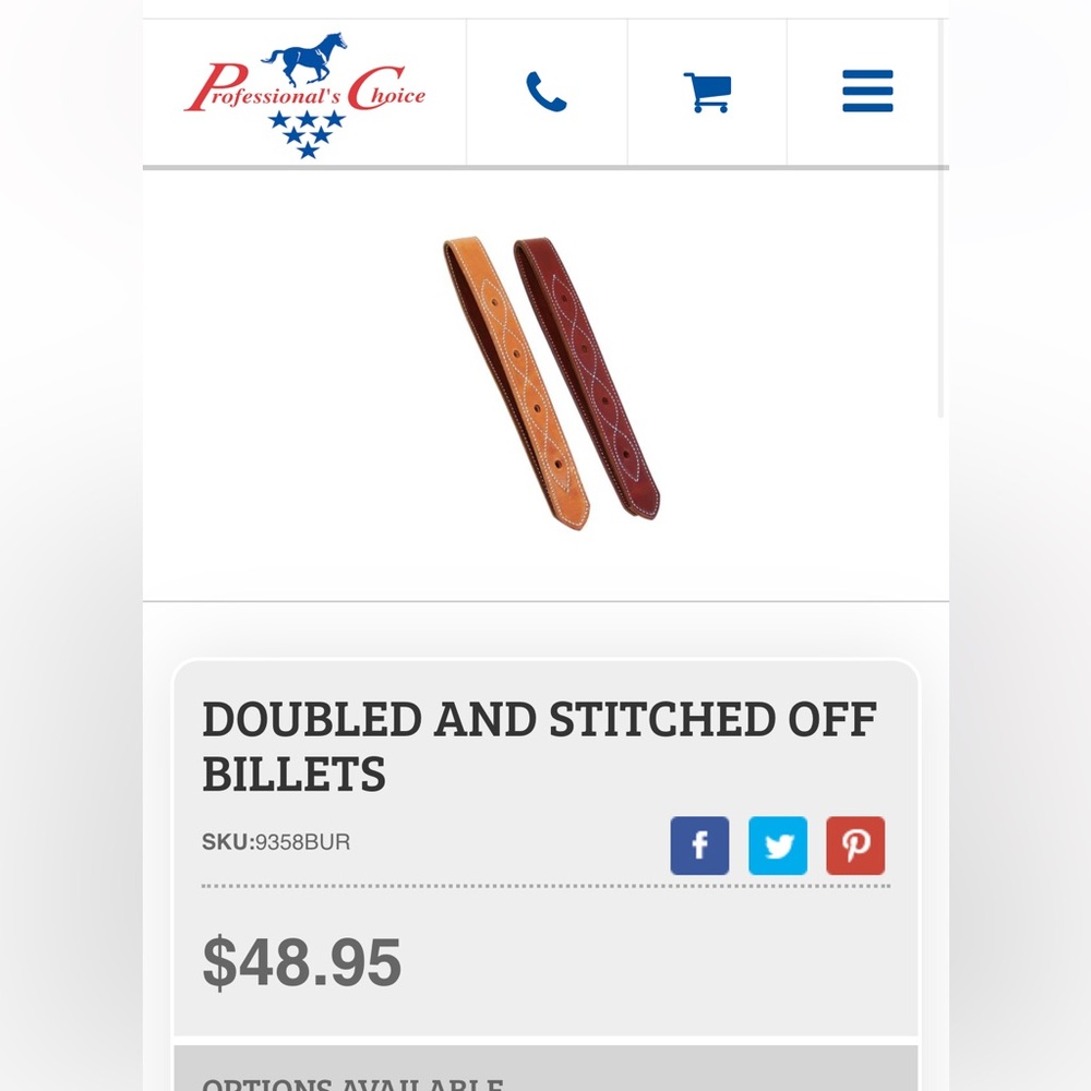 Professional Choice Off Billet